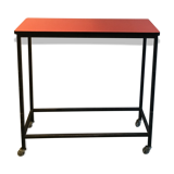 Console in metal and formica