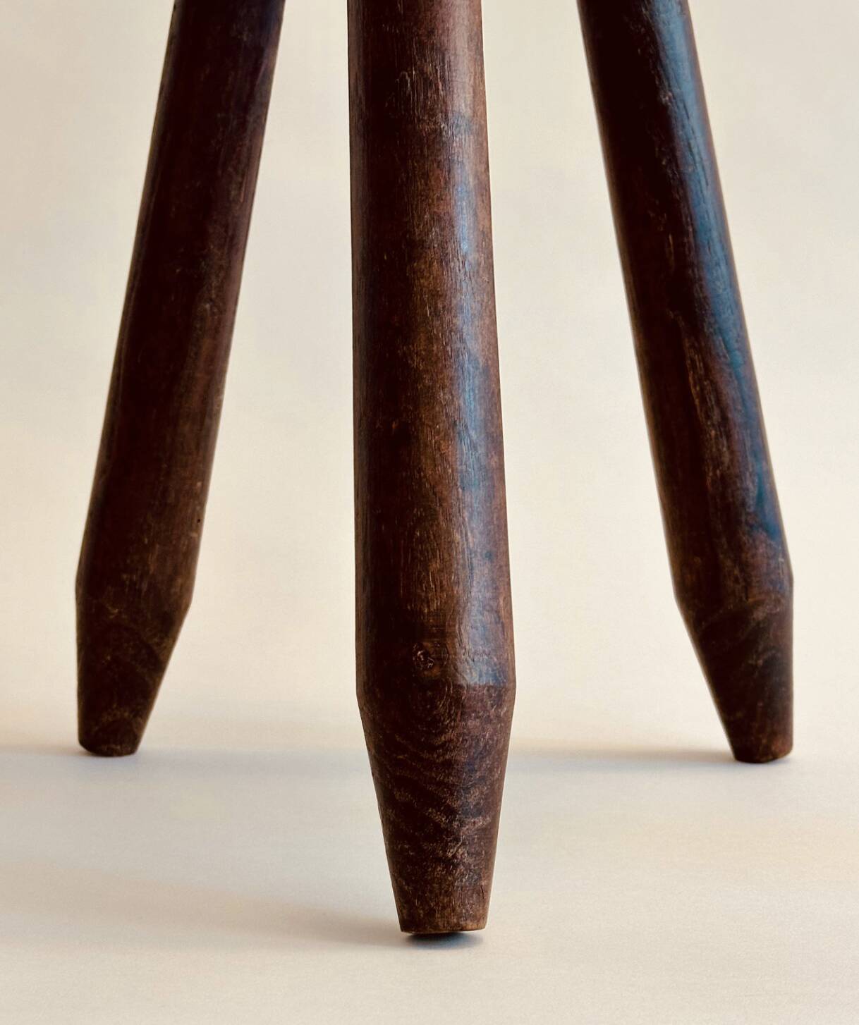 Modernist tripod stool