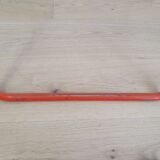 Perforated metal folding chair