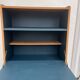 Vintage secretary desk with compass legs