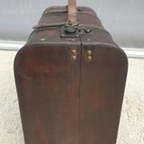 Decorative poplar suitcase with 2 clasps