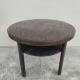 1930s Art Deco Round Coffee Table
