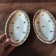 Lot de 2 beurriers Porcelaine Limoges.