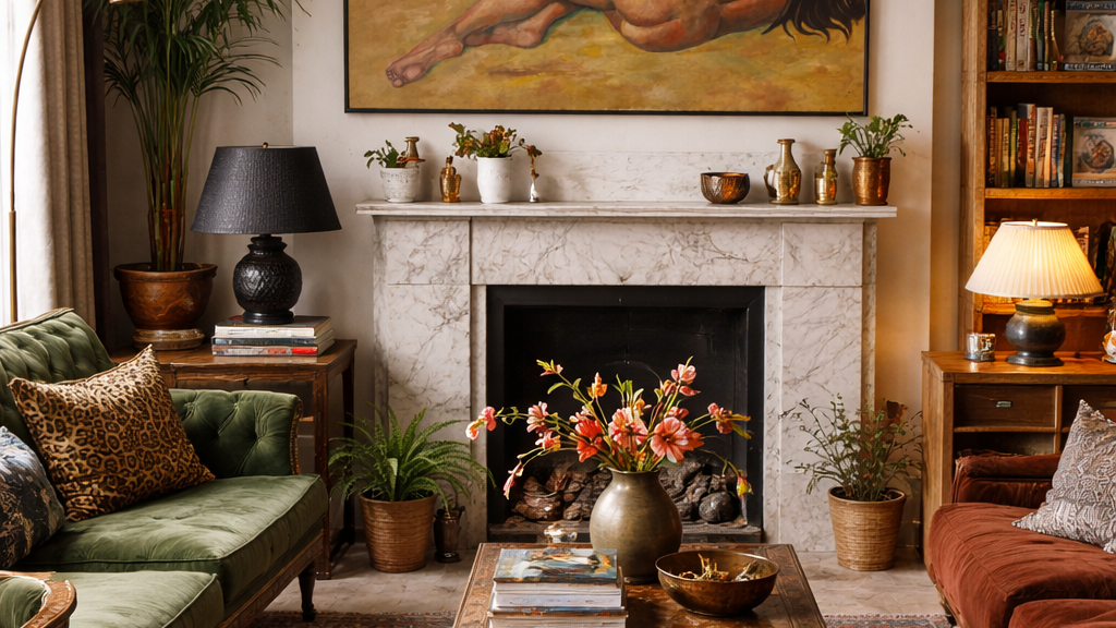 Vintage large painting oil on canvas – Two reclining figures