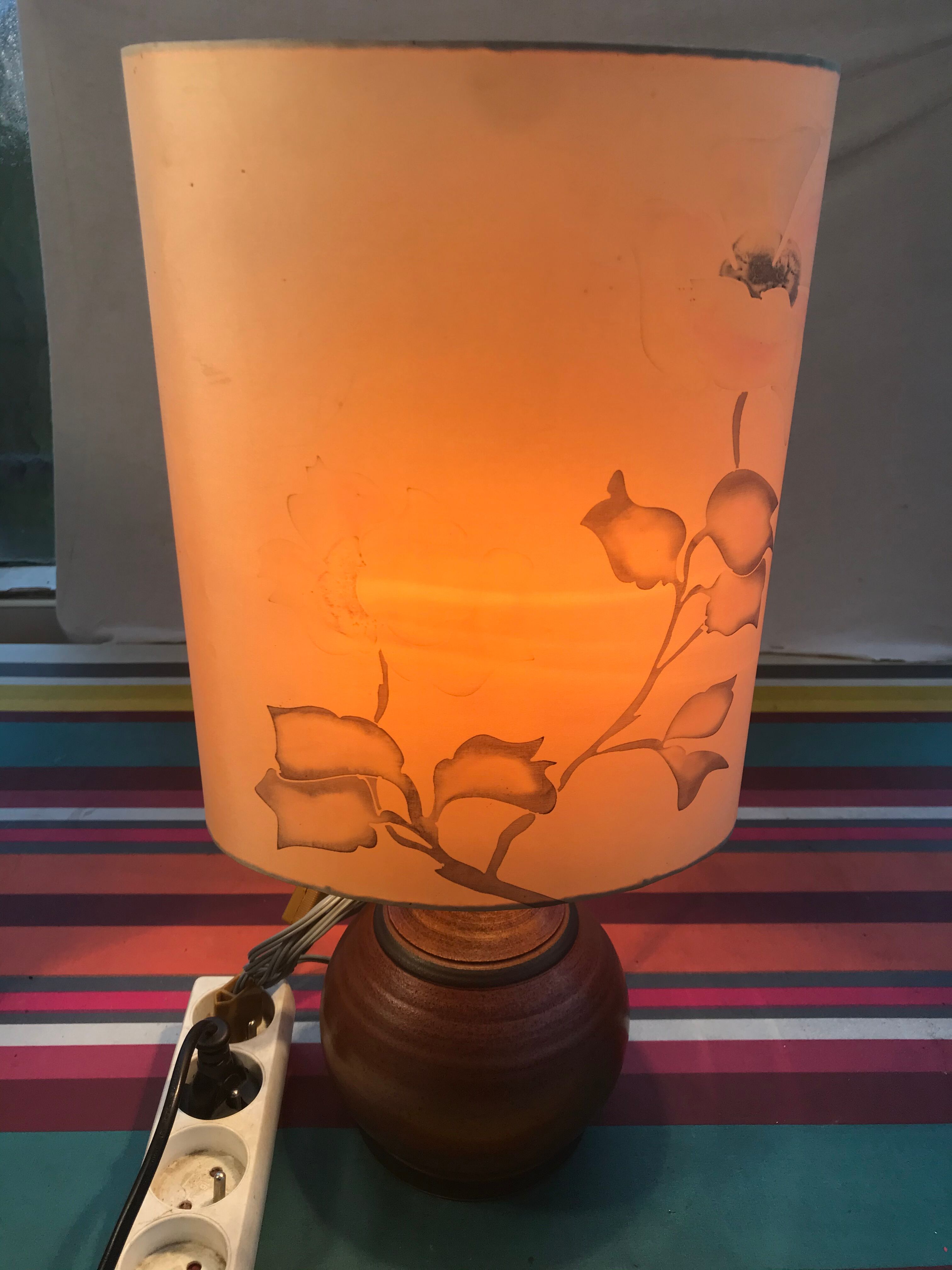 Former sandstone lamp Atelier St Simon