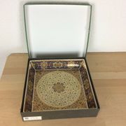 Japanese dish Maebata Chinese Corp vintage flowers