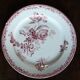 6 mismatched flat plates Fontanges Marsac Longwy Digoin