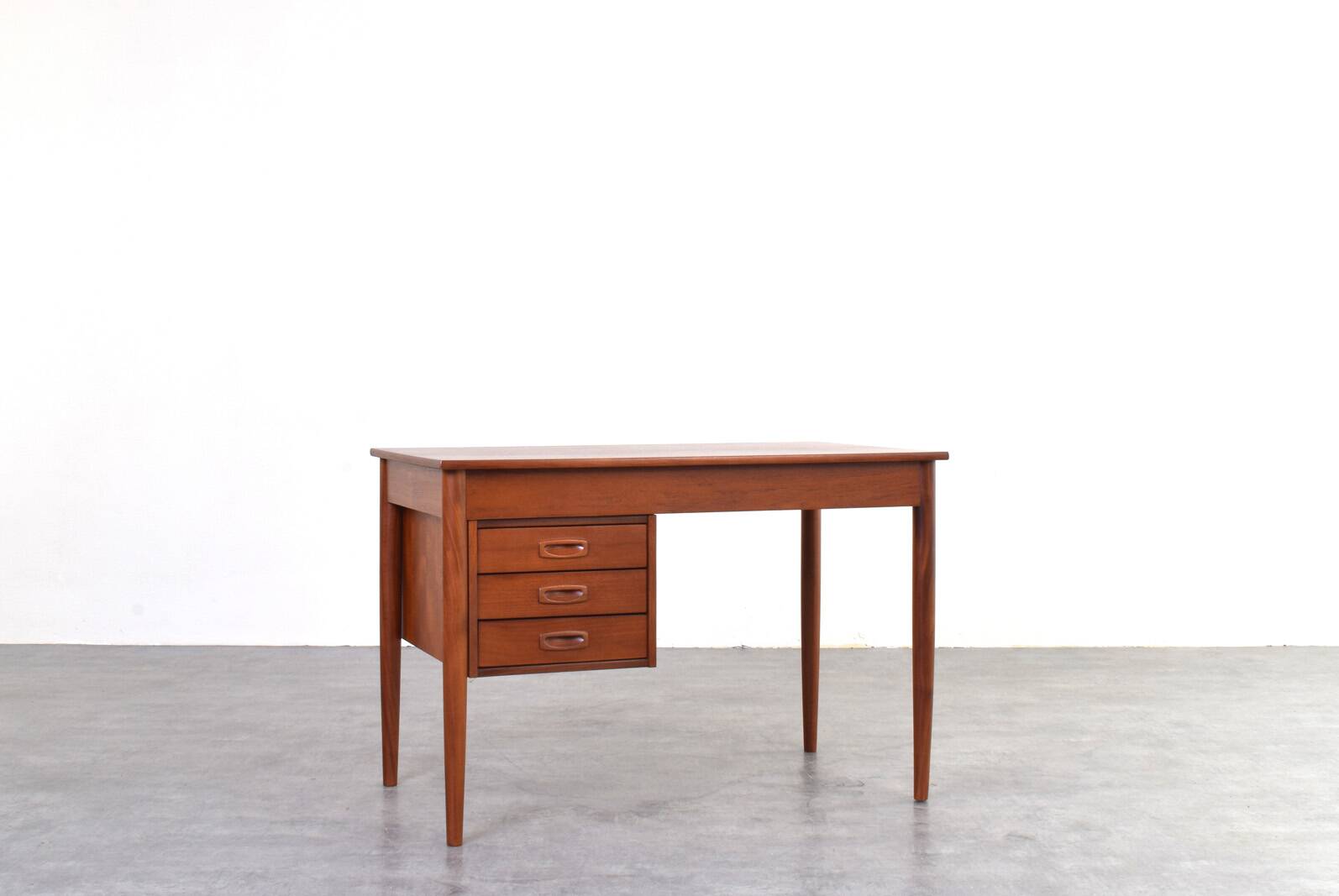 Mid-Century Modern Danish Teak Desk, 1960s