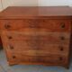 Walnut chest of drawers 1950