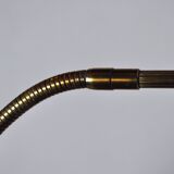 Applique murale scandinave moderne en laiton avec bras réglable