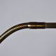 Scandinavian Modern brass wall lamp with adjustable arm