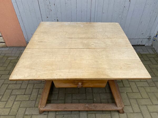 table de métier vintage table de boulanger 1930s