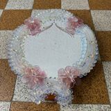 Murano glass psyche mirror from the 50s