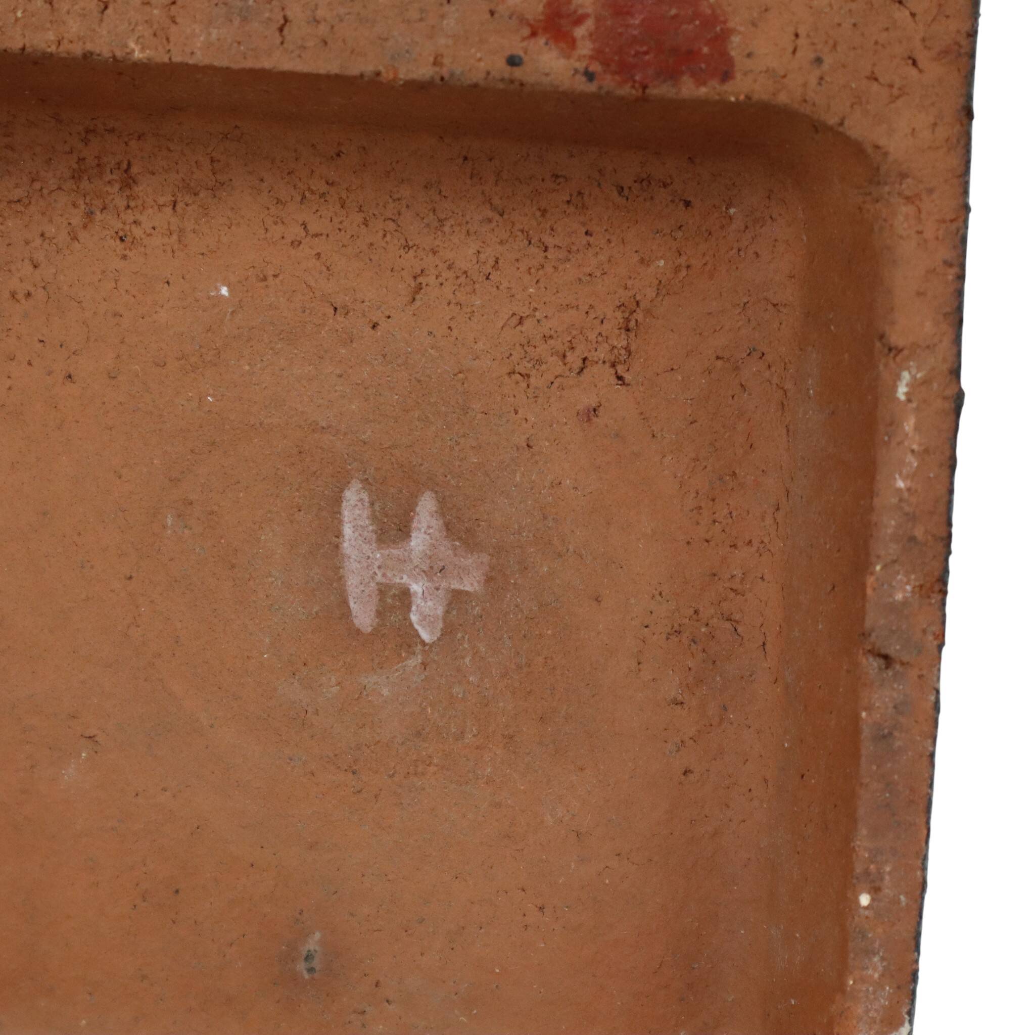 Ceramic Wall Sculpture Plaque Ruscha West Germany