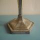 vintage centre table cup silver-plated art deco French silver metal cup