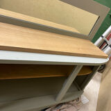 Art Deco console in oak
