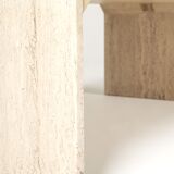 Vintage coffee table in travertine 1970s