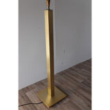 Lampadaire vintage en métal doré 1970