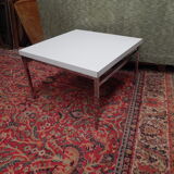 Table basse chromé vintage design 70
