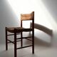 Lot de 5 chaises Charlotte Perriand modèle Dordogne