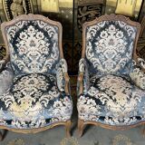 Pair of Louis XV style shepherdesses