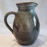 Vintage glazed stoneware pitcher