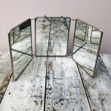 Ancient triptych mirror