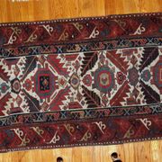 Handmade antique collectible Northwest Persian runner 4' x 14.3' (122cm x 436cm) 1840s - 1B658