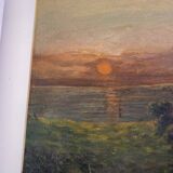 Oil on canvas unsigned