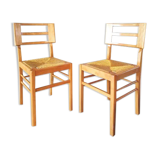 Pair of Pierre Cruege chairs