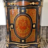 Bahut style boulle en bois