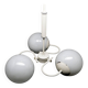 Chandelier à ampoules, Pologne, années 1970