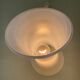 Vintage frosted glass lamp from the 70s-80s