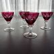 Crystal liqueur glass