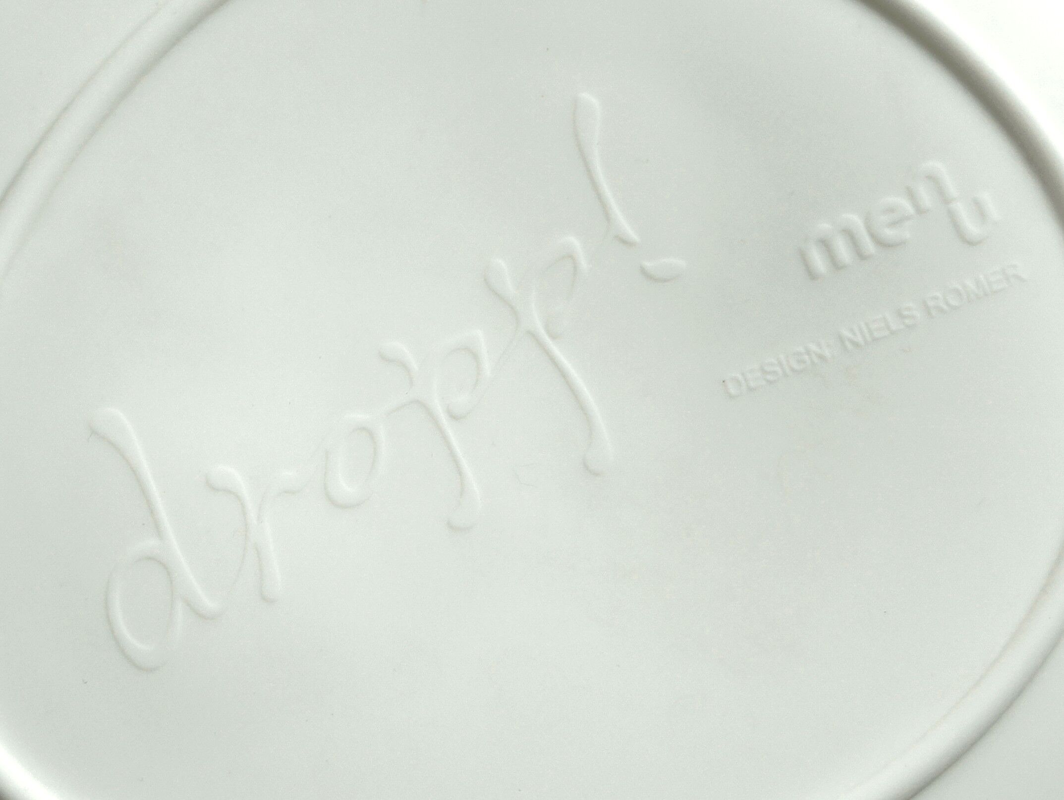 Soft trash "Dropp" Menu Niels Rômer