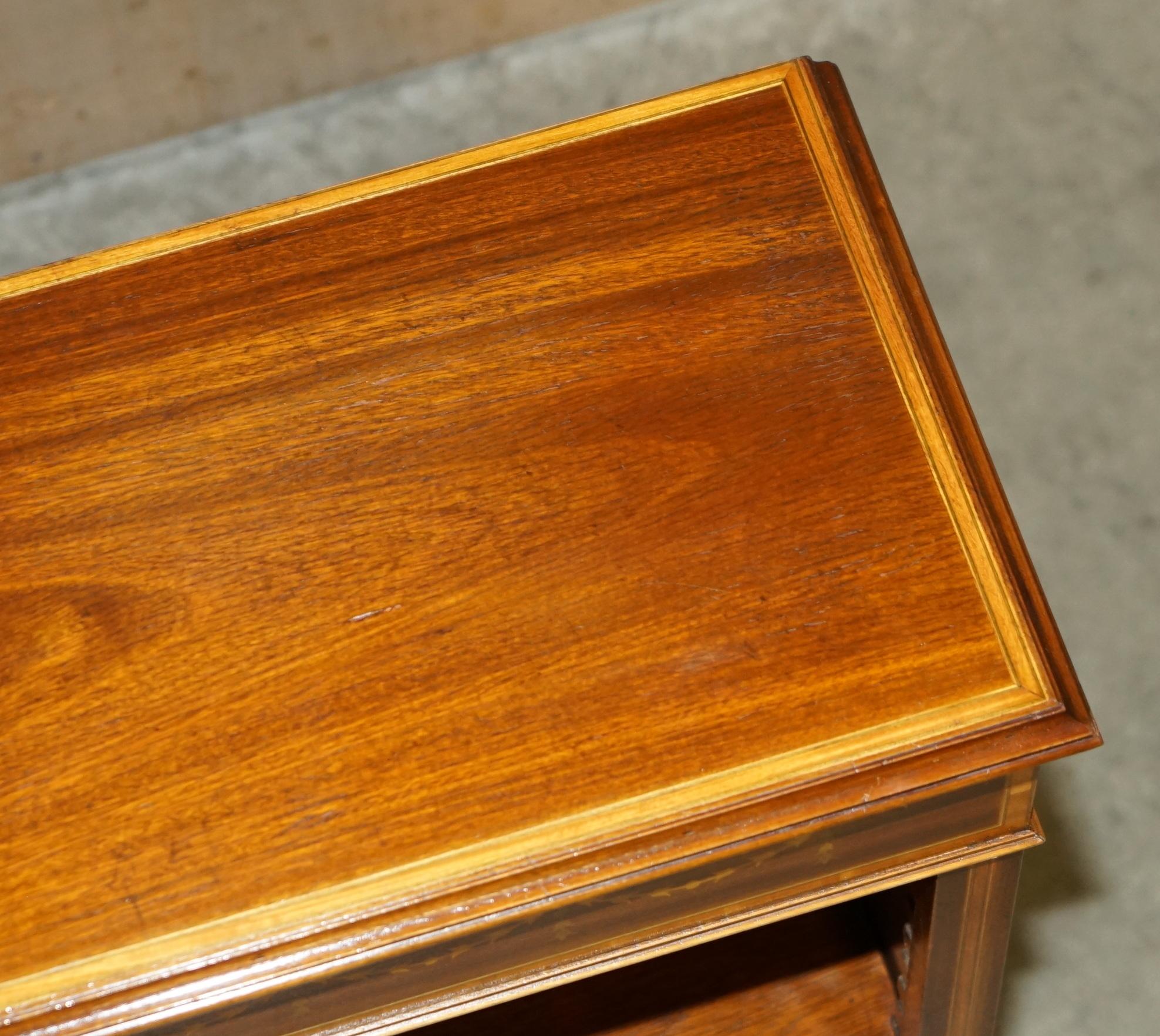 Open dwarf library Sheraton Revival Brights of Nettlebed