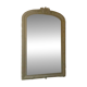 Miroir Louis Philippe ancien doré avec fronton
