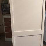 White parisian wardrobe in solid wood