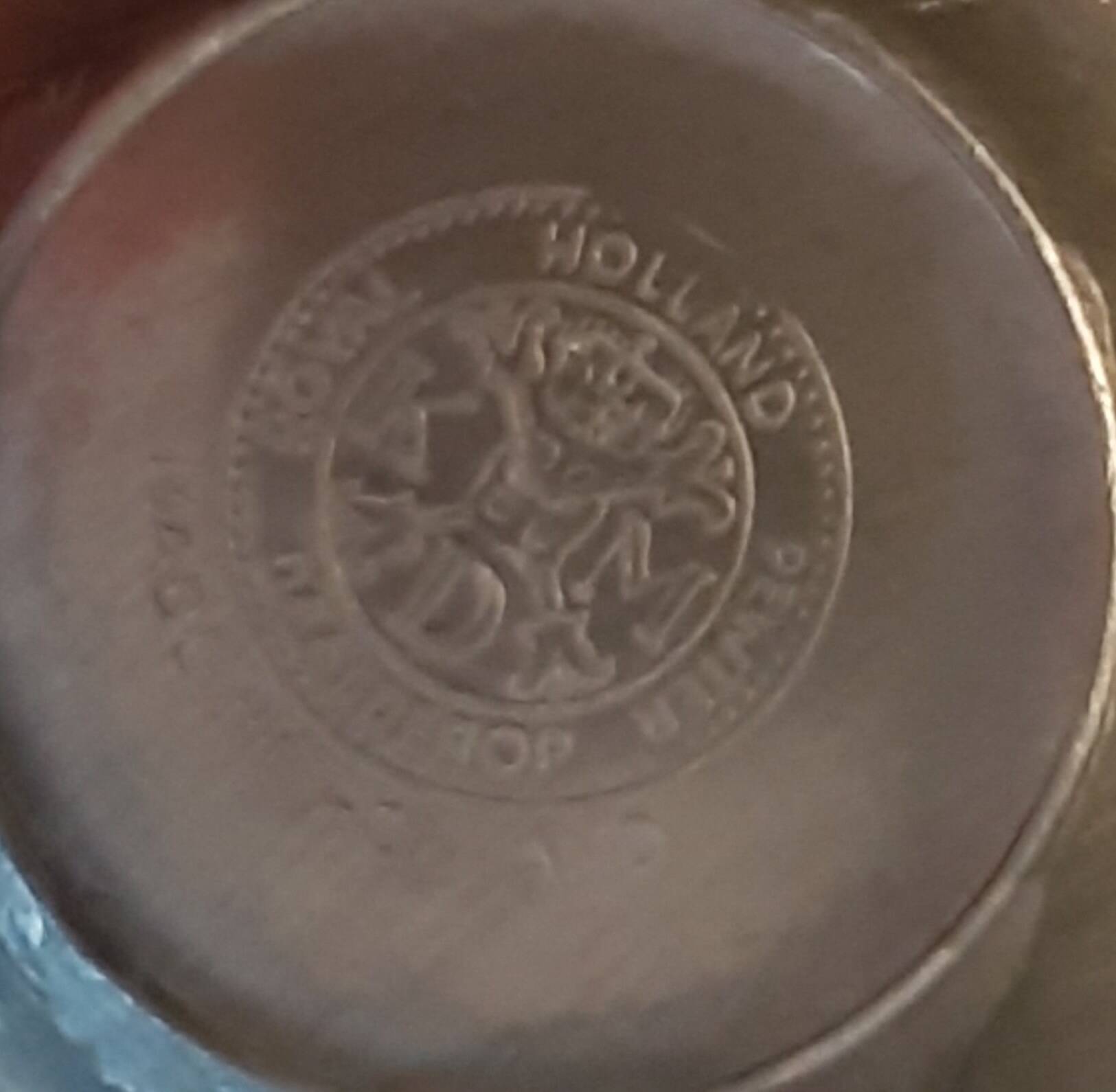 Royal Holland Vintage Pewter Candle Holder 60s