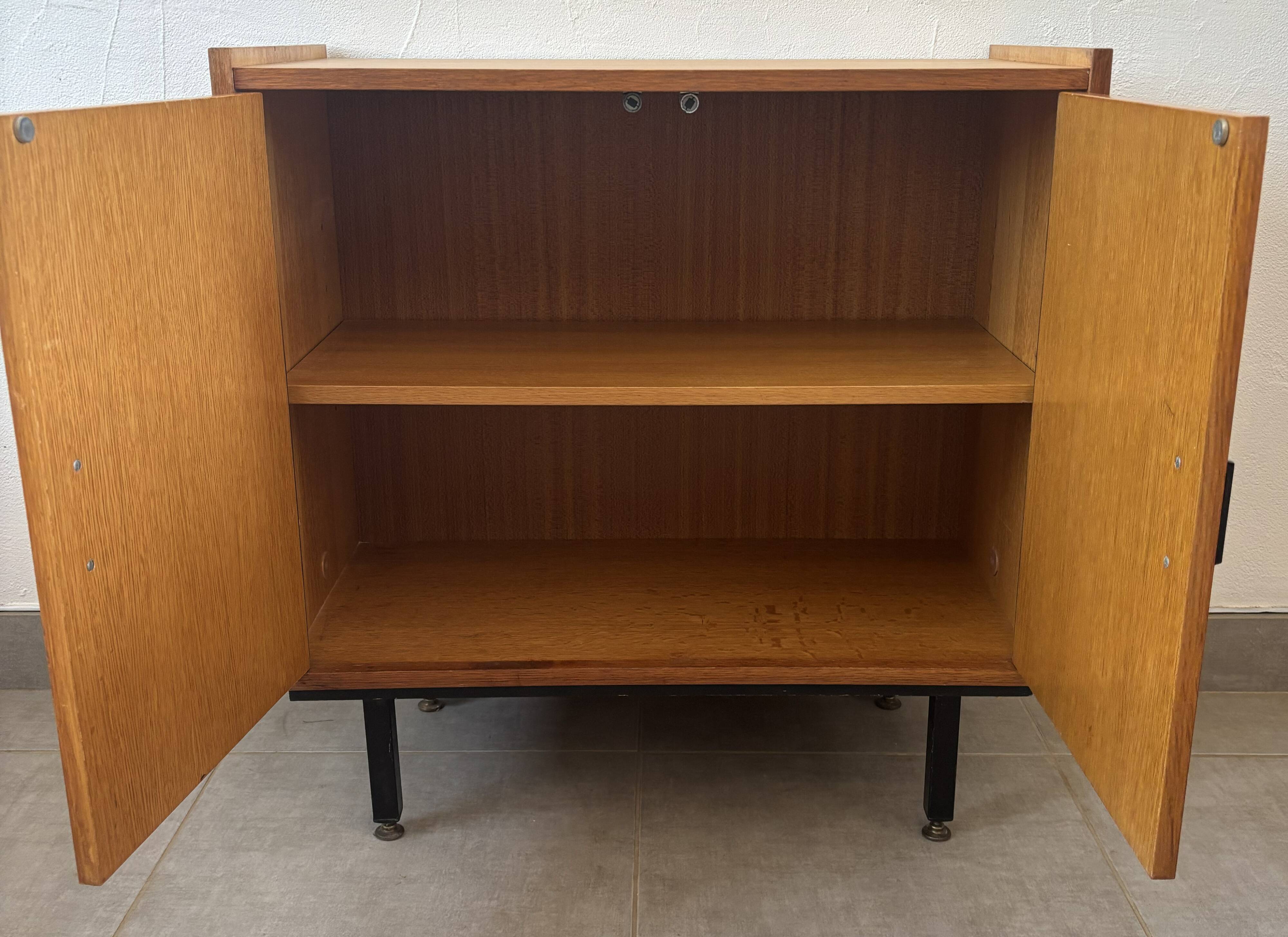 Buffet vintage en chêne, années 60