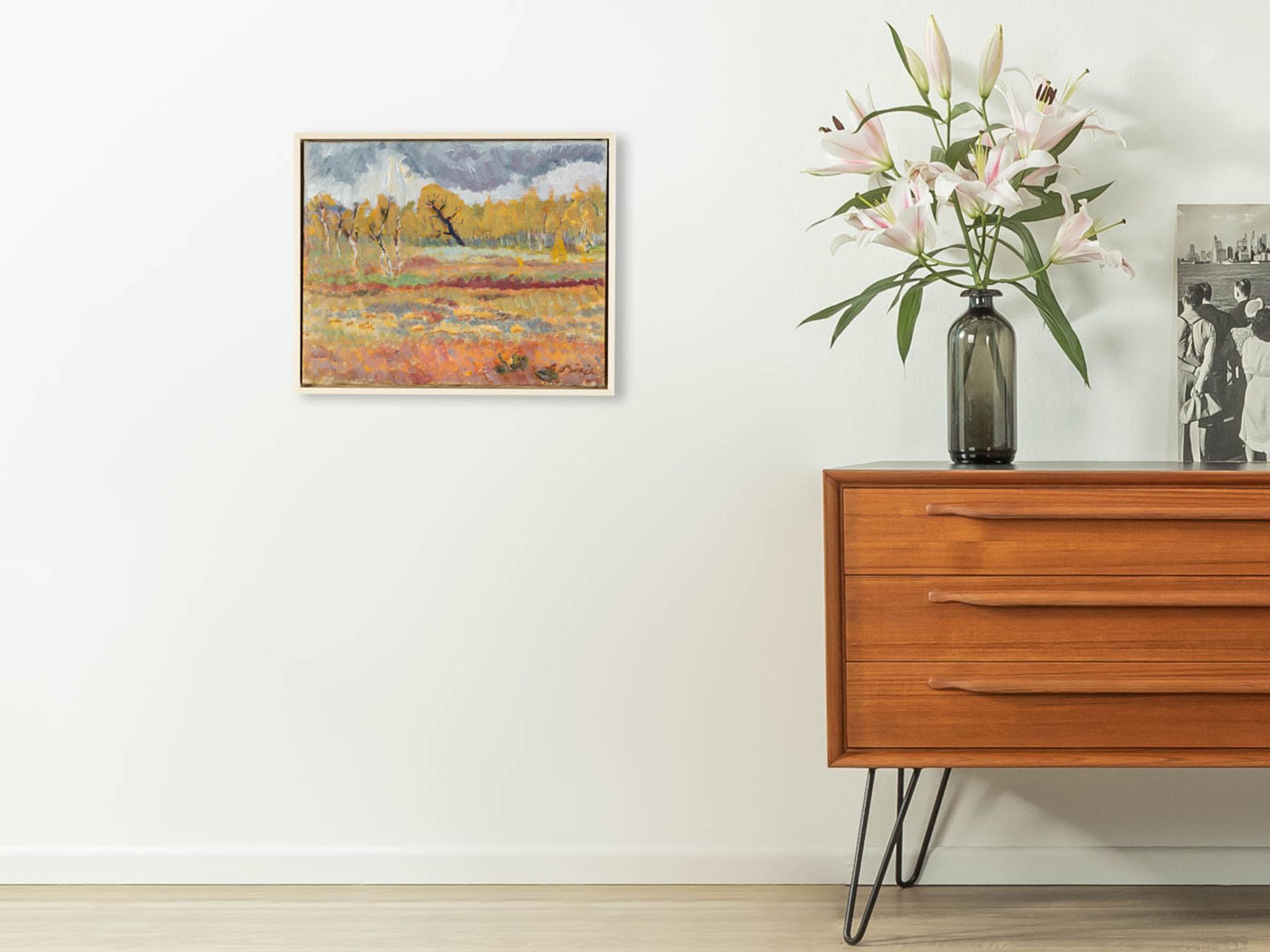 Huile sur toile, 44 x 36 cm