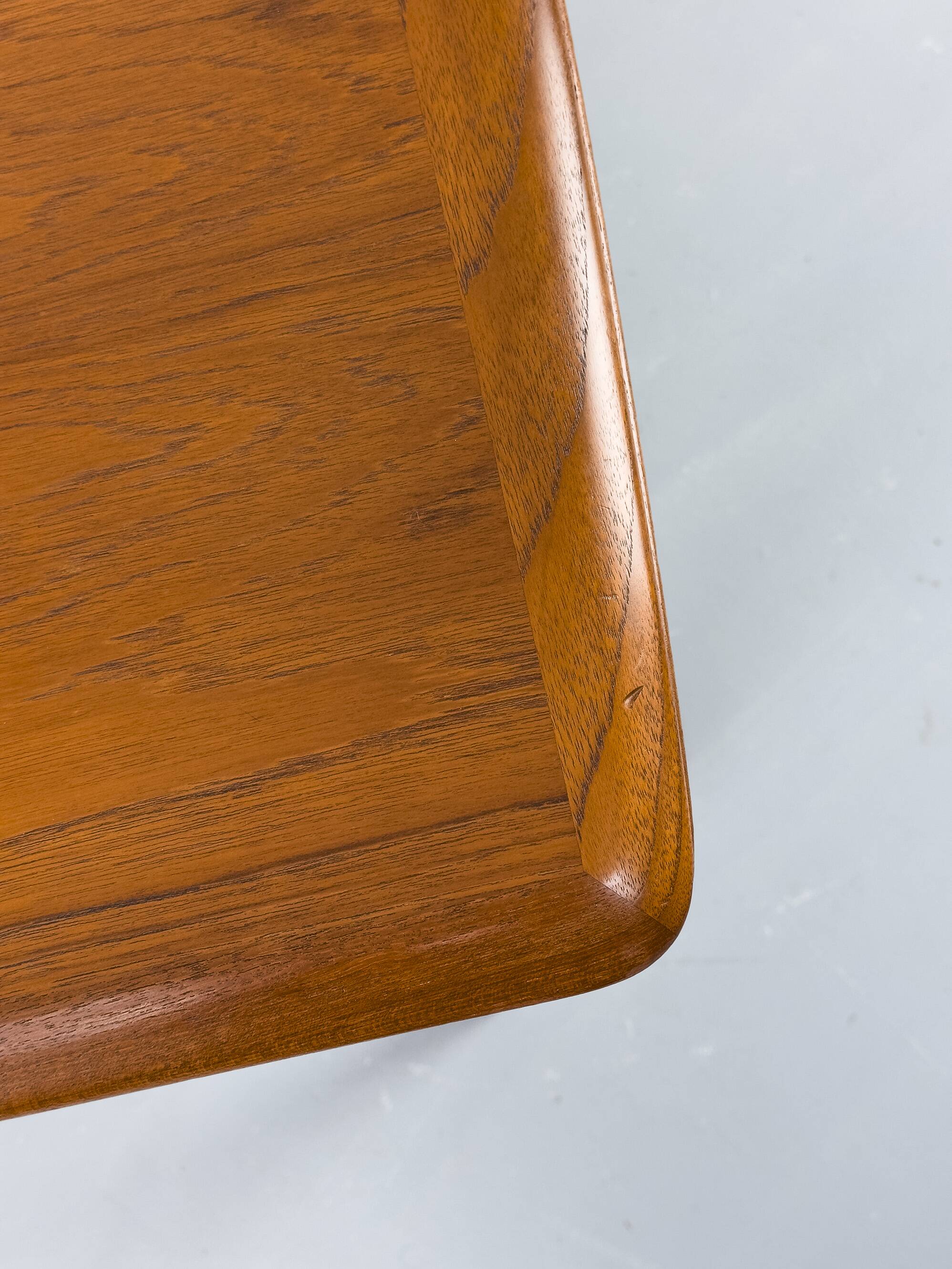 Teak Extendable Dining Table by Svend Aage Madsen for K. Knudsen & Son, 196