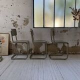 Trio of Tubax chairs 1950