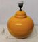 Kostka crackle glazed ceramic lamp base, h: 38 cm, vintage