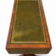 English mahogany double-sided desk with extensions