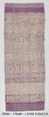 Tapis de couloir moderne rose vintage 2x6, 68x178Cm