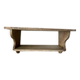 Farmhouse Style Wooden Wall Shelf