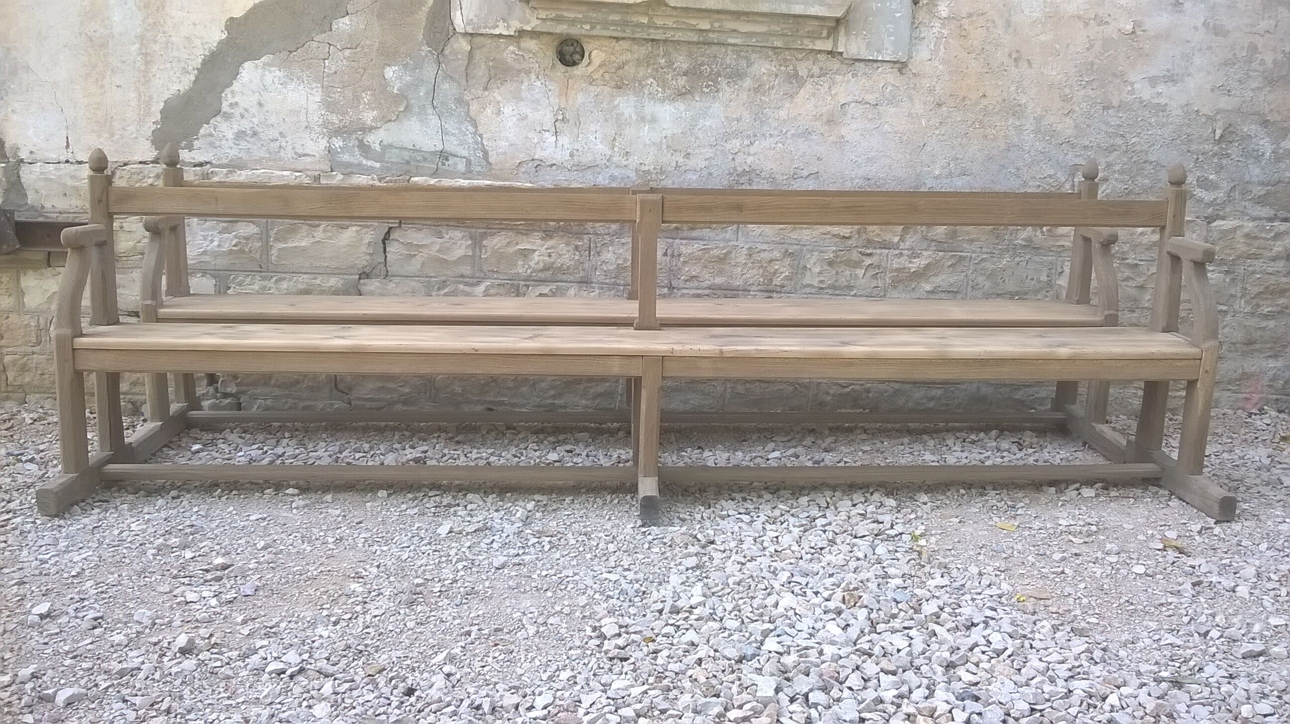 Paires grand banc d'église