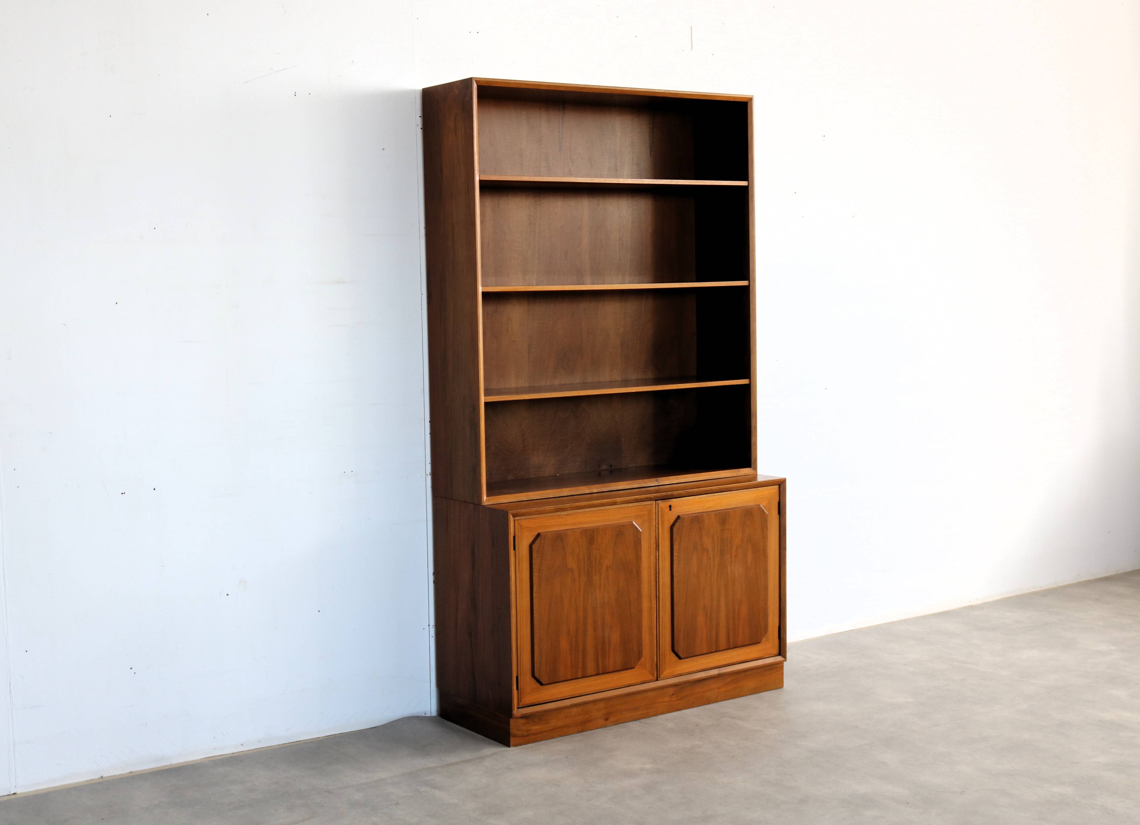vintage bookcase | wall cabinet | 1960s | Sweden