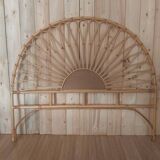 Rattan headboard